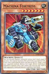 Machina Fortress - Legendary Dragon Decks (LEDD) #LEDD-ENB11 - Common / Short Print YuGiOh Trading Card