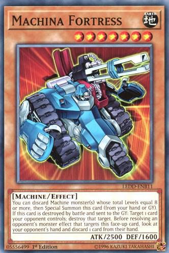 Machina Fortress - Legendary Dragon Decks YuGiOh trading card