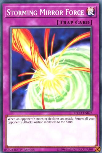 Storming Mirror Force - Legendary Dragon Decks YuGiOh trading card