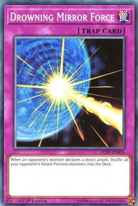 Drowning Mirror Force - Legendary Dragon Decks (LEDD) #LEDD-ENB24 - Common / Short Print YuGiOh Trading Card