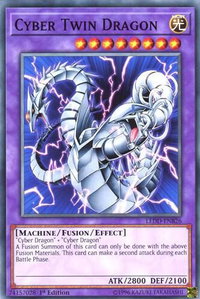 Cyber Twin Dragon - Legendary Dragon Decks (LEDD) #LEDD-ENB26 - Common / Short Print YuGiOh Trading Card