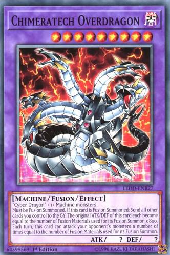 Chimeratech Overdragon - Legendary Dragon Decks YuGiOh trading card
