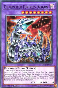 Chimeratech Fortress Dragon - Legendary Dragon Decks (LEDD) #LEDD-ENB28 - Common / Short Print YuGiOh Trading Card
