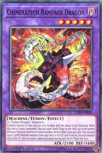 Chimeratech Rampage Dragon - Legendary Dragon Decks (LEDD) #LEDD-ENB29 - Common / Short Print YuGiOh Trading Card