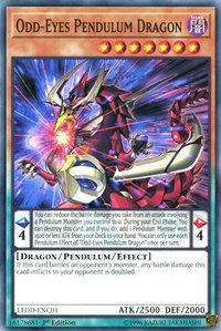 Odd-Eyes Pendulum Dragon - Legendary Dragon Decks (LEDD) #LEDD-ENC01 - Common / Short Print YuGiOh Trading Card