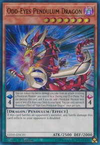 Odd-Eyes Pendulum Dragon (UR) - Legendary Dragon Decks (LEDD) #LEDD-ENC01 - Ultra Rare YuGiOh Trading Card