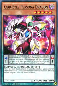 Odd-Eyes Persona Dragon - Legendary Dragon Decks (LEDD) #LEDD-ENC04 - Common / Short Print YuGiOh Trading Card
