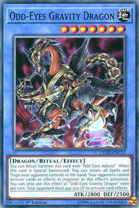Odd-Eyes Gravity Dragon - Legendary Dragon Decks (LEDD) #LEDD-ENC12 - Common / Short Print YuGiOh Trading Card