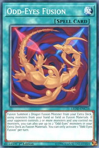 Odd-Eyes Fusion - Legendary Dragon Decks (LEDD) #LEDD-ENC14 - Common / Short Print YuGiOh Trading Card