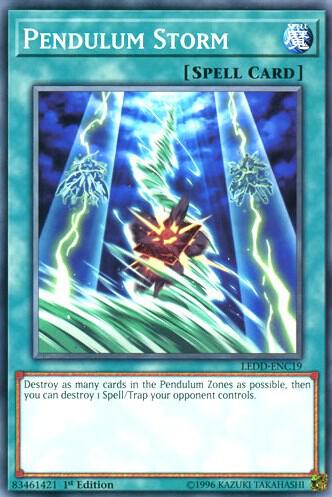 Pendulum Storm - Legendary Dragon Decks YuGiOh trading card