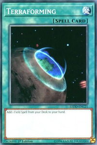 Terraforming - Legendary Dragon Decks (LEDD) #LEDD-ENC21 - Common / Short Print YuGiOh Trading Card