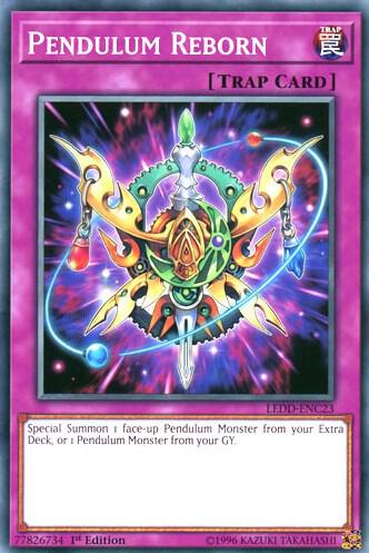 Pendulum Reborn - Legendary Dragon Decks YuGiOh trading card