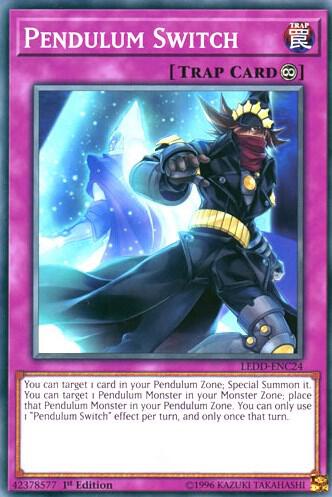 Pendulum Switch - Legendary Dragon Decks YuGiOh trading card