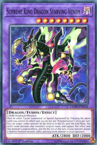 Supreme King Dragon Starving Venom - Legendary Dragon Decks (LEDD) #LEDD-ENC26 - Common / Short Print YuGiOh Trading Card