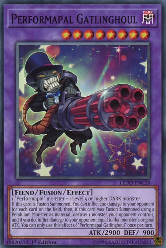 Performapal Gatlinghoul - Legendary Dragon Decks YuGiOh trading card