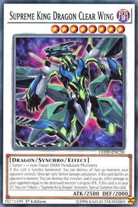 Supreme King Dragon Clear Wing - Legendary Dragon Decks (LEDD) #LEDD-ENC30 - Common / Short Print YuGiOh Trading Card
