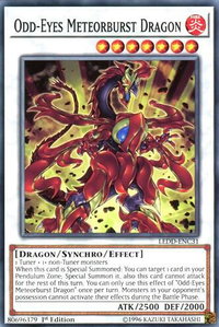 Odd-Eyes Meteorburst Dragon - Legendary Dragon Decks (LEDD) #LEDD-ENC31 - Common / Short Print YuGiOh Trading Card