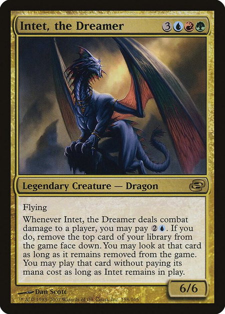 Intet, the Dreamer trading card from Planar Chaos Intet, the Dreamer - Planar Chaos Magic: The Gathering trading card
