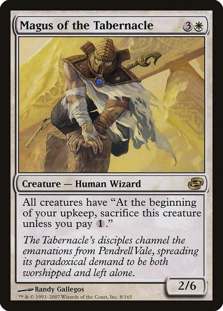 Magus of the Tabernacle - Planar Chaos Magic: The Gathering trading card