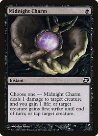 Midnight Charm - Planar Chaos (PLC) #74 - Common Magic: The Gathering Trading Card
