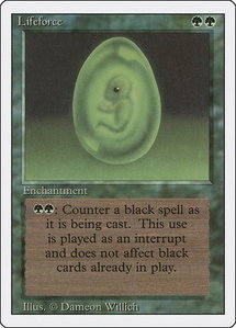 Lifeforce - Revised Edition (3ED) #null - Uncommon Magic: The Gathering Trading Card