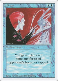Lifetap - Revised Edition (3ED) #63 - Uncommon Magic: The Gathering Trading Card