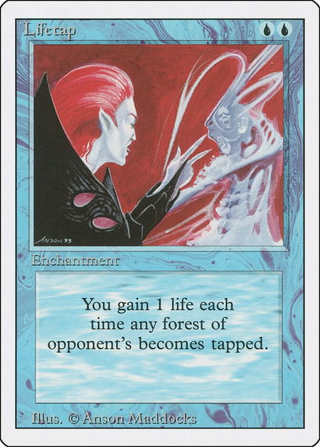 Lifetap - Revised Edition Magic: The Gathering trading card