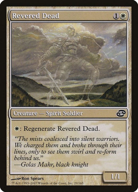 Revered Dead - Planar Chaos Magic: The Gathering trading card