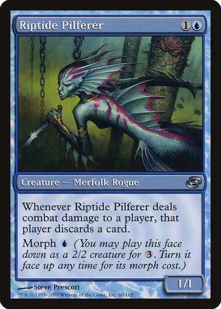 Riptide Pilferer - Planar Chaos Magic: The Gathering trading card