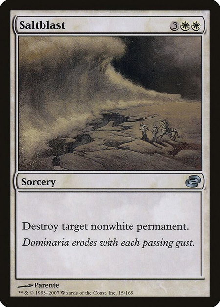 Saltblast - Planar Chaos Magic: The Gathering trading card