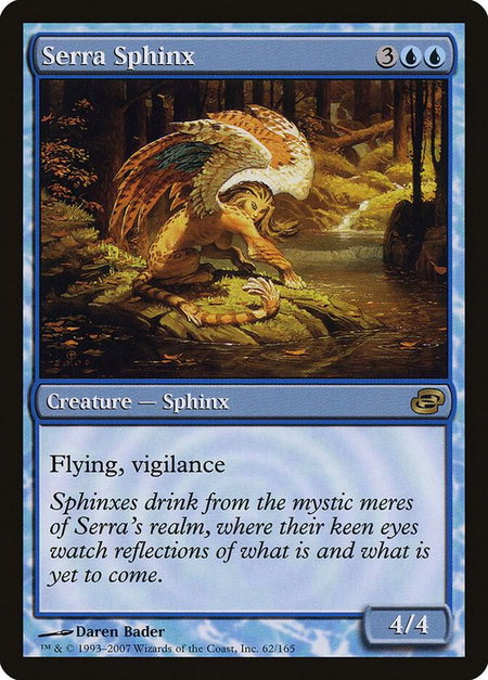 Serra Sphinx - Planar Chaos Magic: The Gathering trading card
