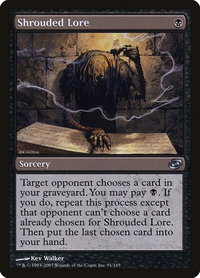 Shrouded Lore - Planar Chaos (PLC) #91 - Uncommon Magic: The Gathering Trading Card