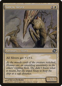 Sinew Sliver - Planar Chaos (PLC) #30 - Common Magic: The Gathering Trading Card