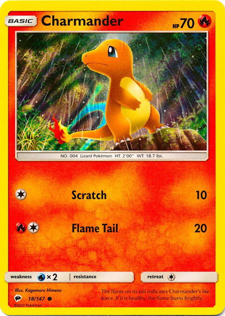 Charmander - 18/147 (Premium Collection Promo) - Miscellaneous Cards & Products Pokémon trading card
