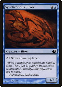 Synchronous Sliver - Planar Chaos (PLC) #48 - Common Magic: The Gathering Trading Card