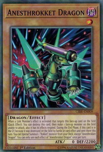Anesthrokket Dragon - Circuit Break (CIBR) #CIBR-EN009 - Common / Short Print YuGiOh Trading Card