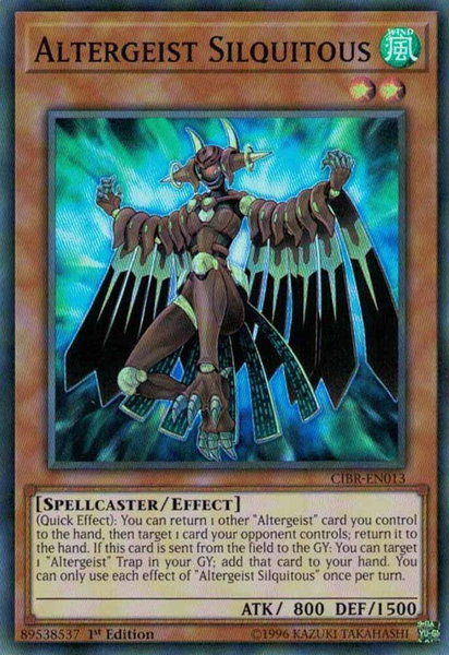 Altergeist Silquitous trading card from Circuit Break Altergeist Silquitous - Circuit Break YuGiOh trading card