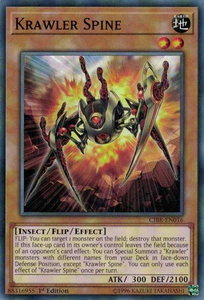 Krawler Spine - Circuit Break (CIBR) #CIBR-EN016 - Common / Short Print YuGiOh Trading Card