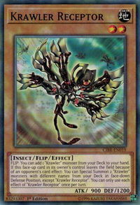 Krawler Receptor - Circuit Break (CIBR) #CIBR-EN019 - Common / Short Print YuGiOh Trading Card