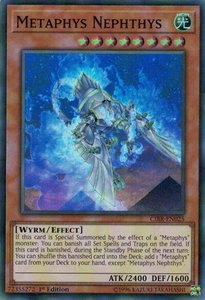 Metaphys Nephthys - Circuit Break (CIBR) #CIBR-EN025 - Super Rare YuGiOh Trading Card