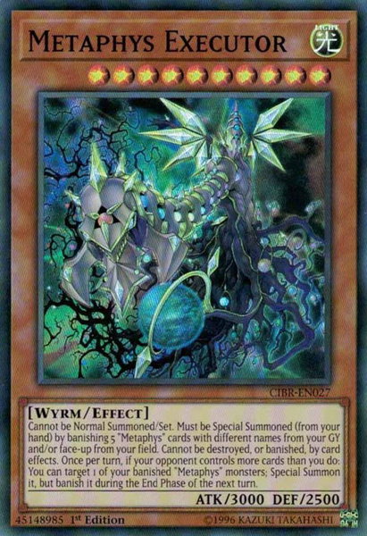 Metaphys Executor - Circuit Break YuGiOh trading card