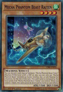 Mecha Phantom Beast Raiten - Circuit Break (CIBR) #CIBR-EN030 - Common / Short Print YuGiOh Trading Card