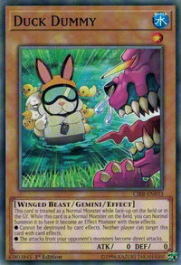 Duck Dummy - Circuit Break (CIBR) #CIBR-EN033 - Common / Short Print YuGiOh Trading Card