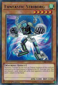 Fantastic Striborg - Circuit Break (CIBR) #CIBR-EN037 - Rare YuGiOh Trading Card