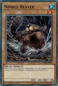 Nimble Beaver - Circuit Break (CIBR) #CIBR-EN040 - Common / Short Print YuGiOh Trading Card