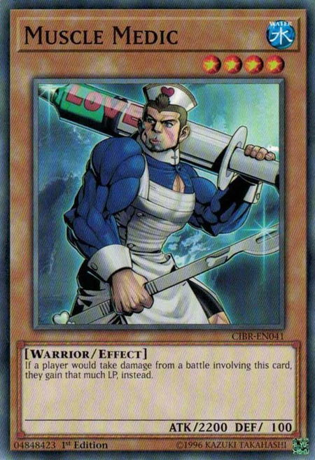 Muscle Medic - Circuit Break YuGiOh trading card