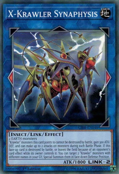 X-Krawler Synaphysis trading card from Circuit Break X-Krawler Synaphysis - Circuit Break YuGiOh trading card