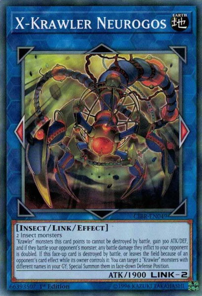 X-Krawler Neurogos trading card from Circuit Break X-Krawler Neurogos - Circuit Break YuGiOh trading card