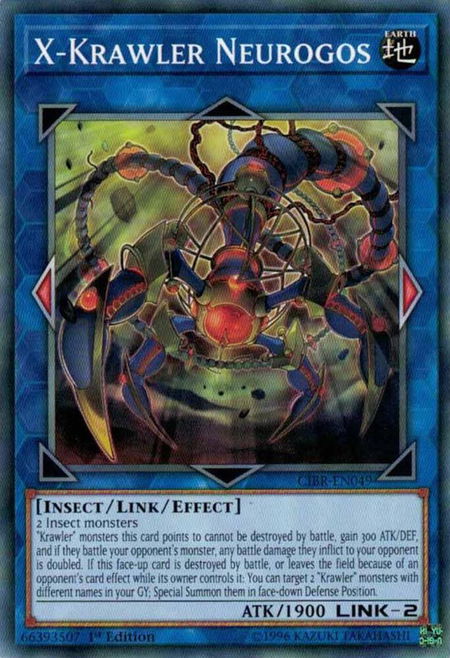 X-Krawler Neurogos - Circuit Break YuGiOh trading card