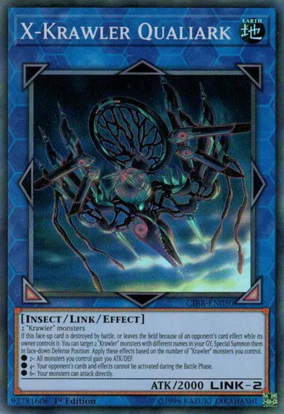 X-Krawler Qualiark trading card from Circuit Break X-Krawler Qualiark - Circuit Break YuGiOh trading card